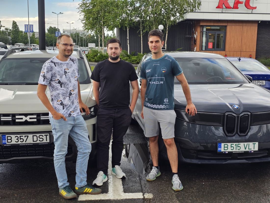 Întâlnirea de la finish cu echipa Dacia Duster, RO1000 2026