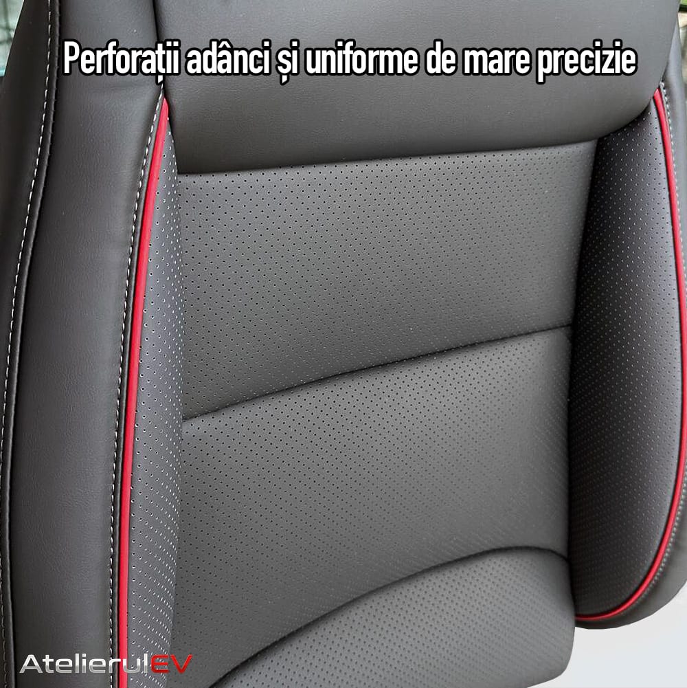 Scaune sport ventilate Essential - Set fata, Negru 3